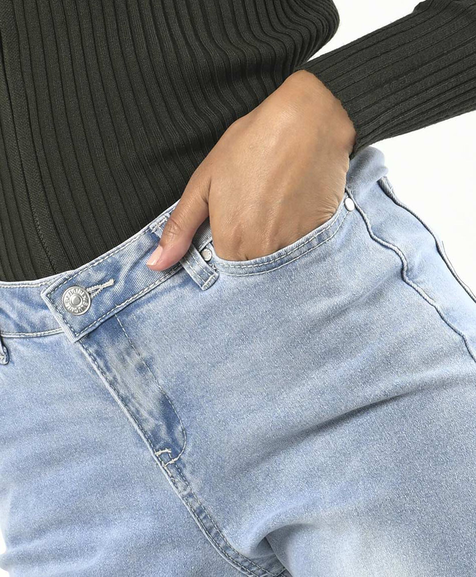 Jeans mujer basta oscura skinny fit Jeans mujer basta oscura skinny fit