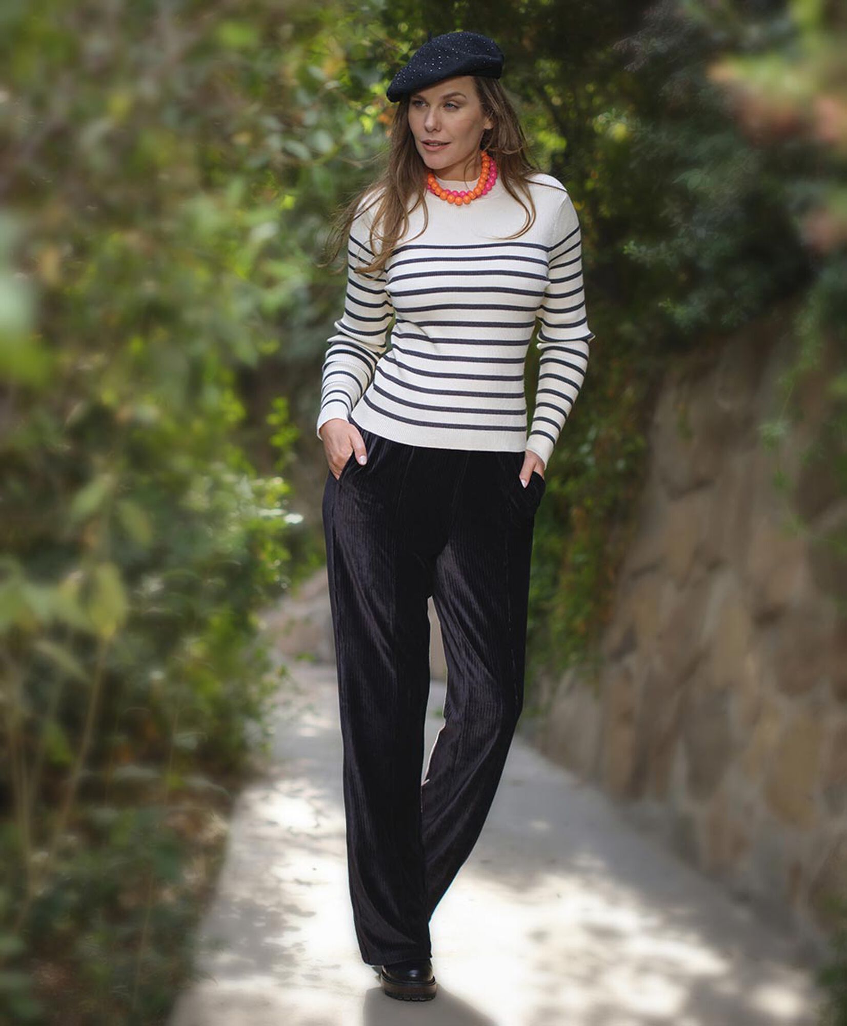 Pantalón mujer velvet wide Pantalón mujer velvet wide