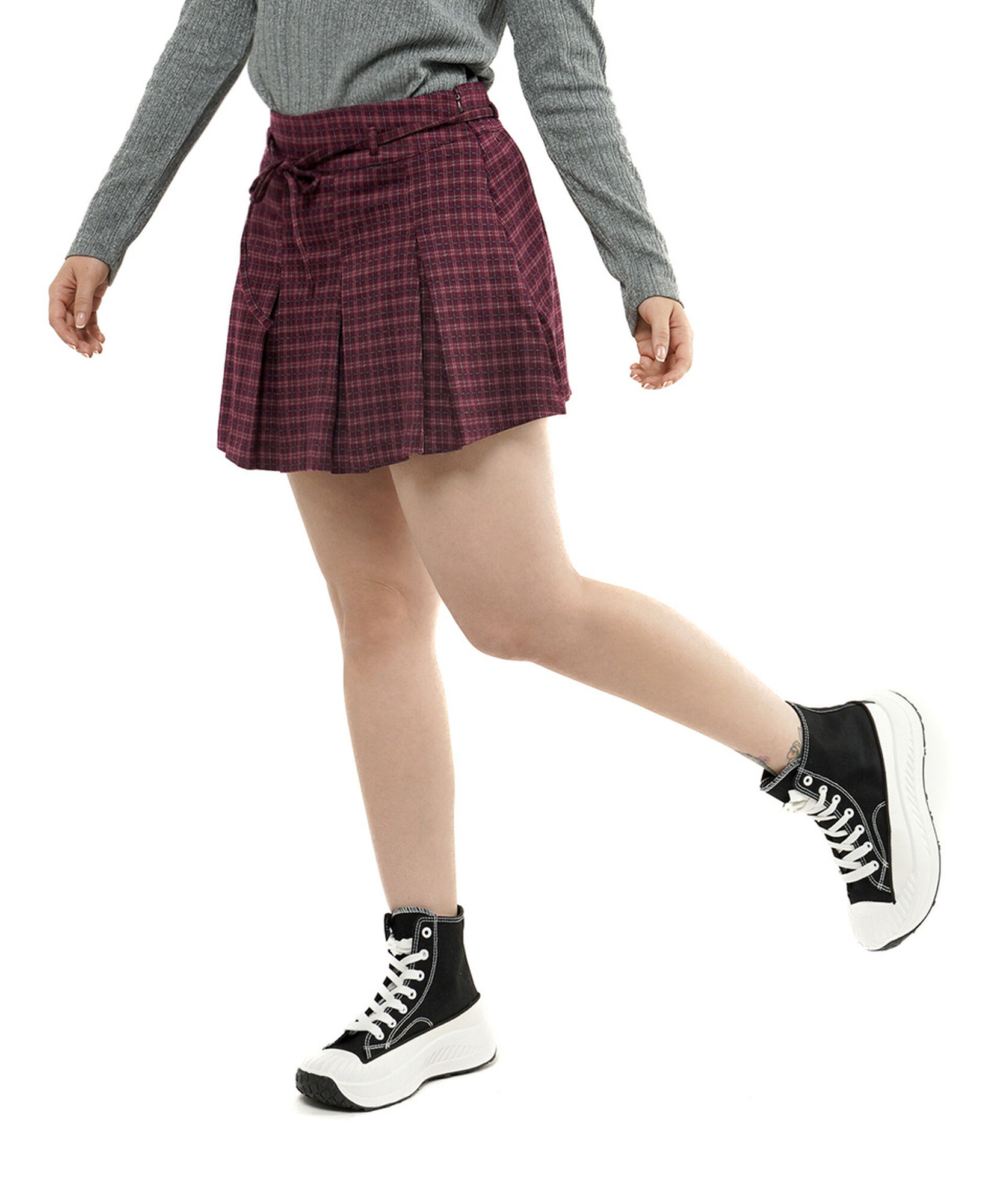 Mini falda mujer short escocés Mini falda mujer short escocés