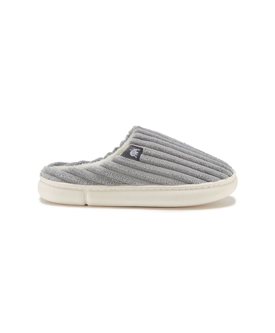 Pantufla hombre l&iacute;neas suave