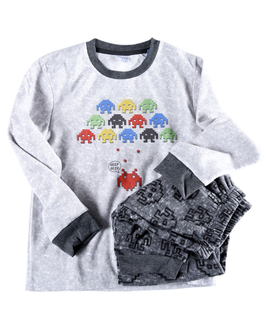Pijama ni&ntilde;o polar