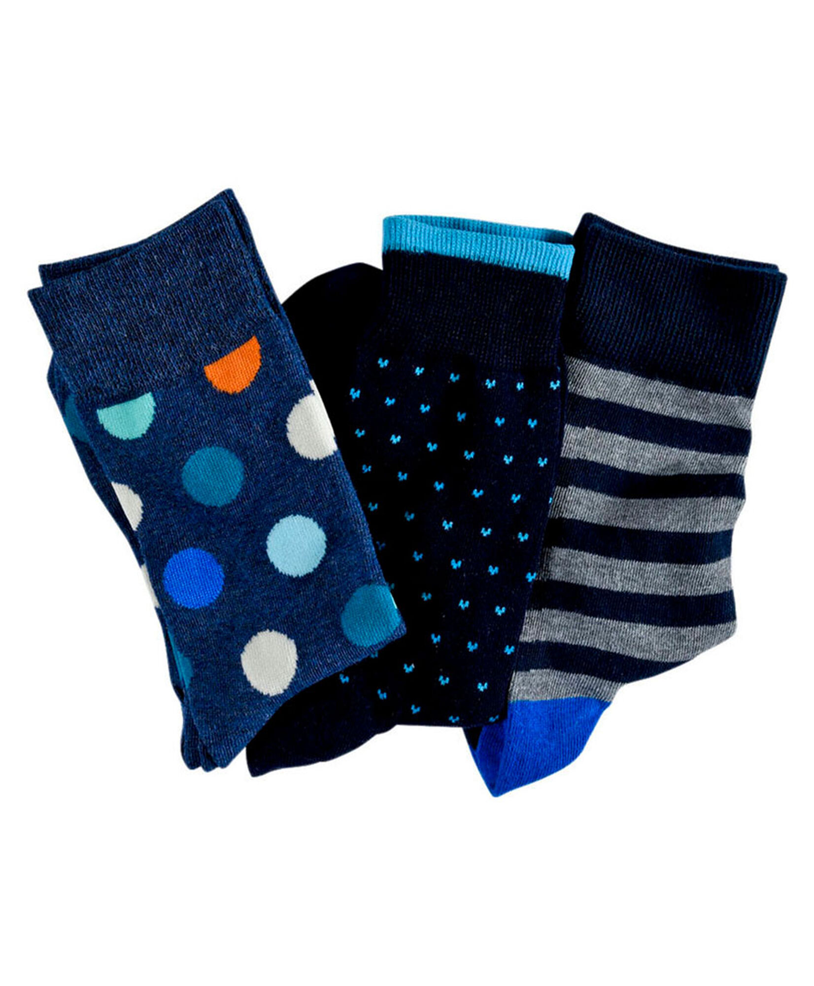 Pack 3 calcetines hombre puntos y líneas Pack 3 calcetines hombre puntos y líneas