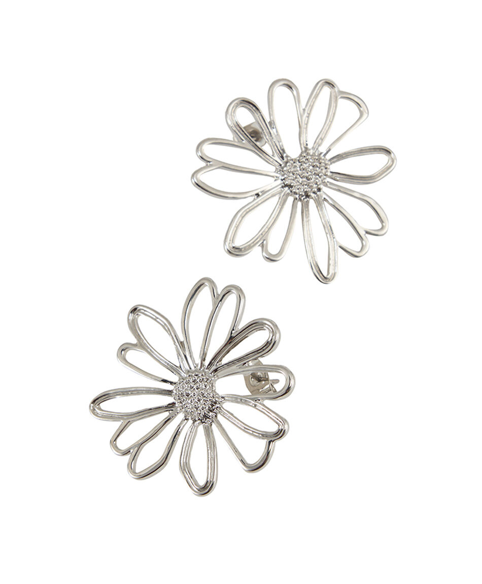 Aros mujer flores