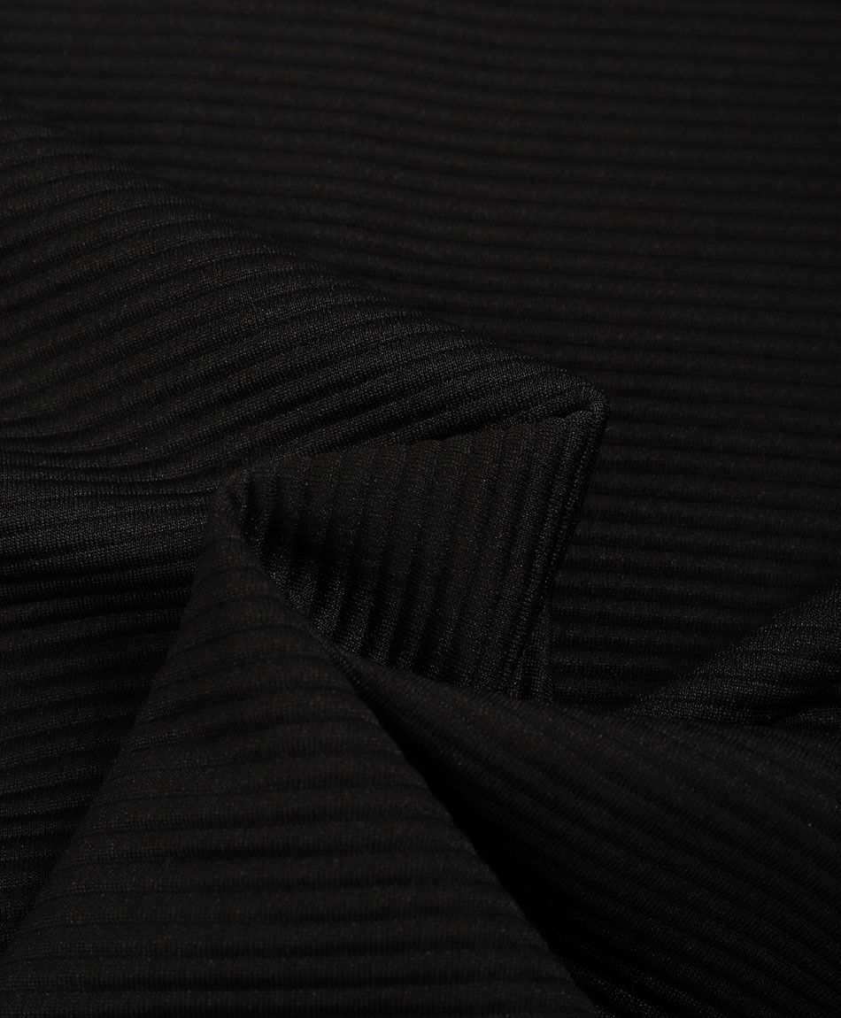 Chaqueta hombre cierre completo negro