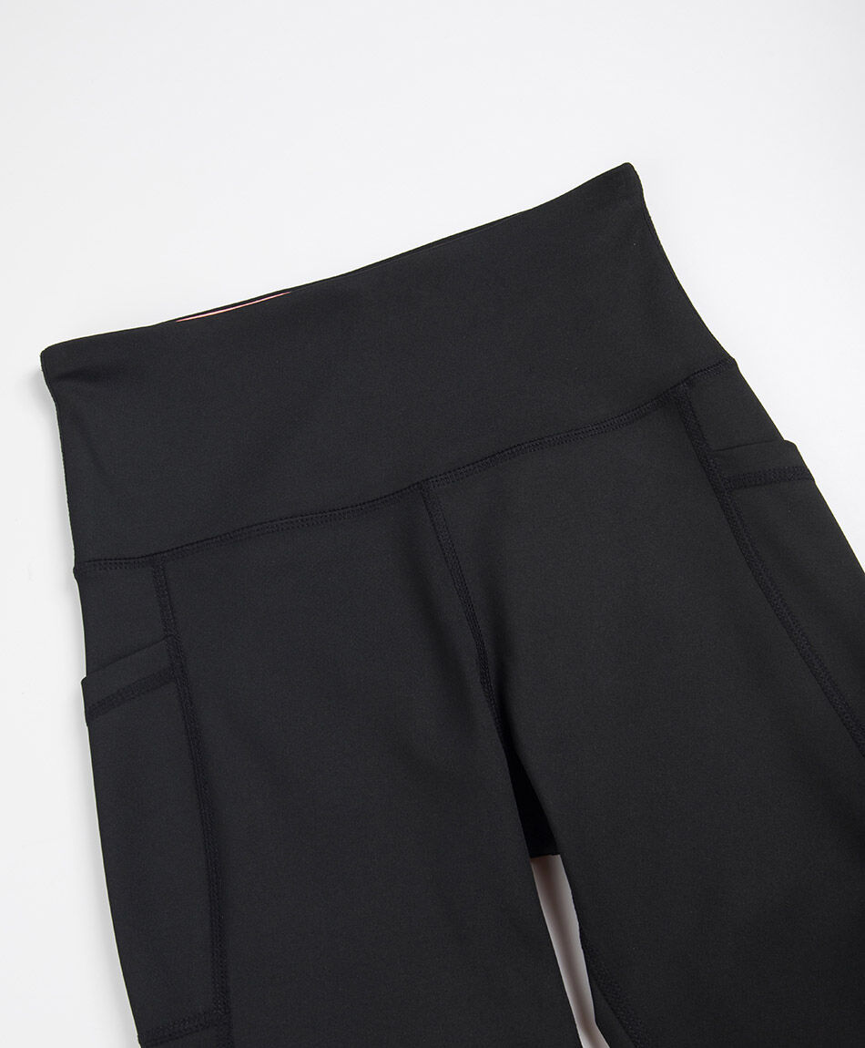 Calza deportiva mujer malla bicolor