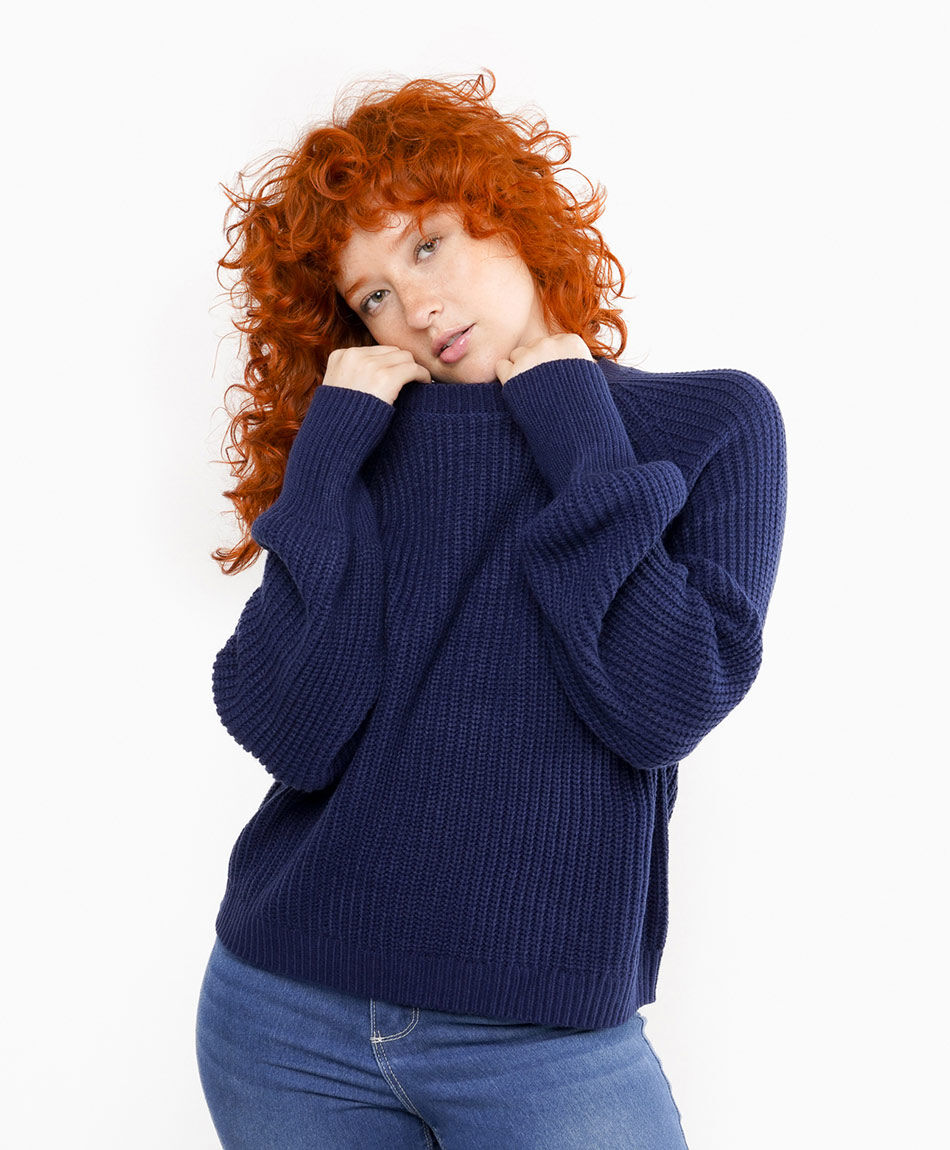 Sweater mujer punto ingl&eacute;s