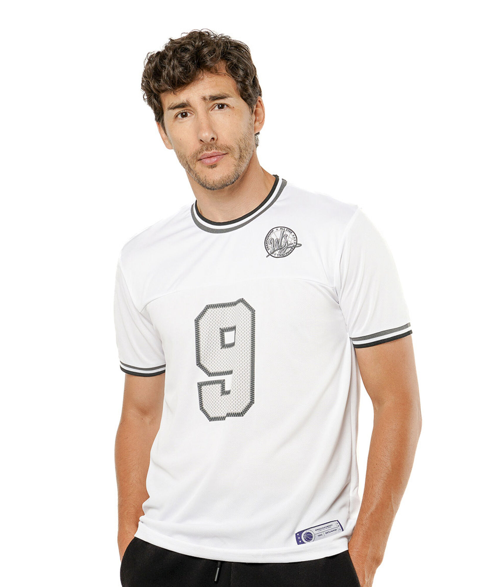 Polera deportiva hombre número 9 Polera deportiva hombre número 9