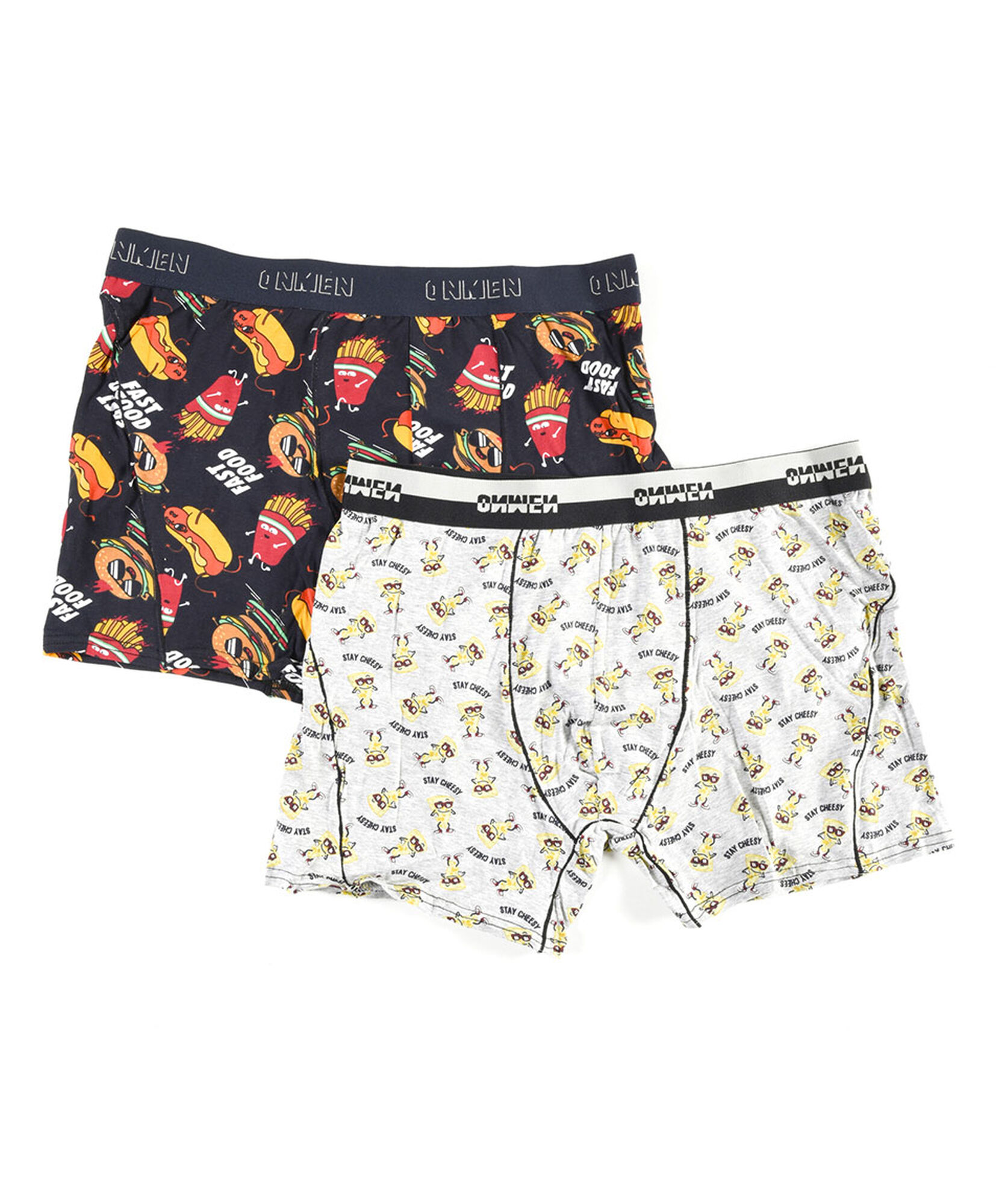 Pack 2 boxer hombre estampado comida Pack 2 boxer hombre estampado comida
