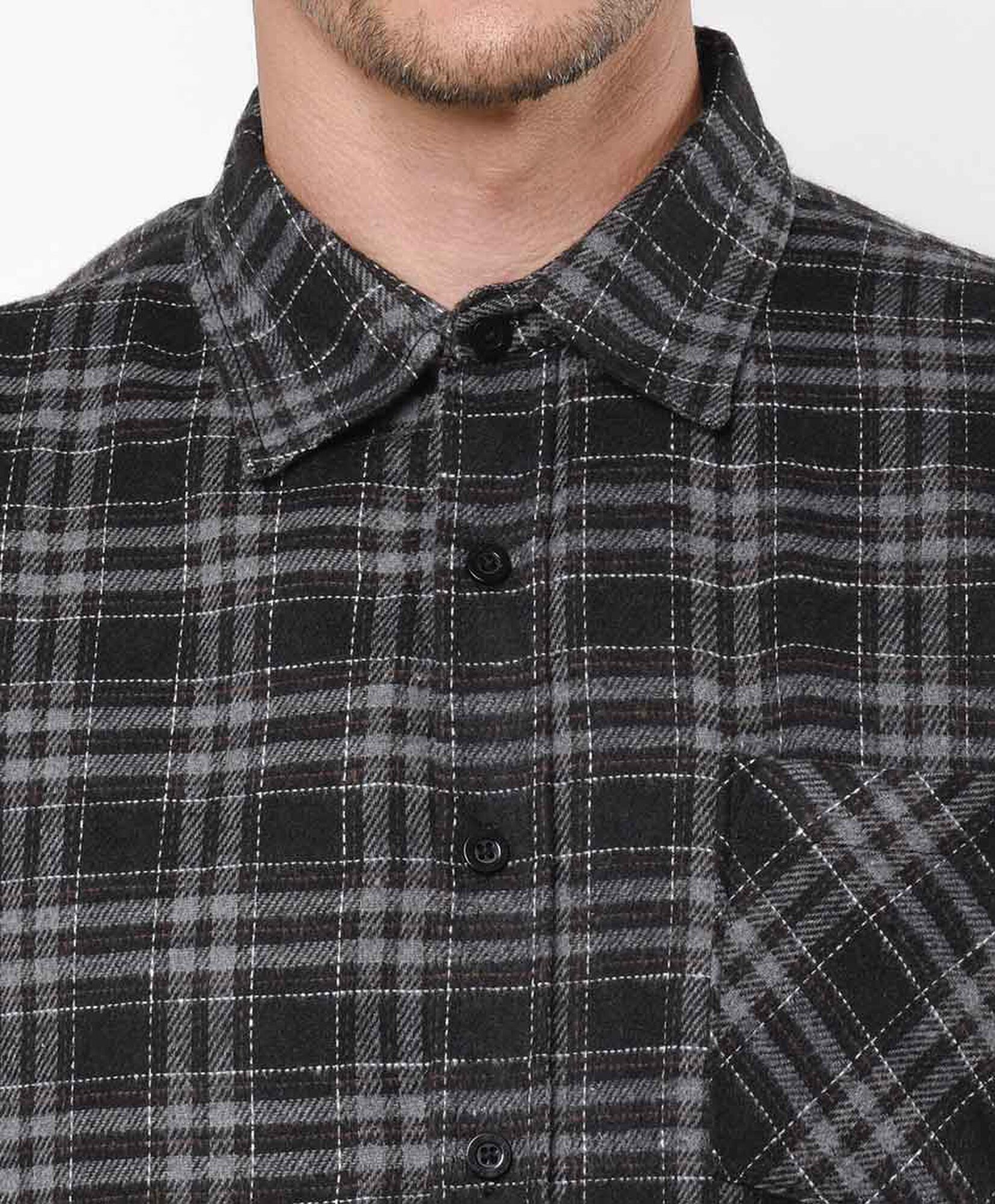 Camisa hombre leñadora gris Camisa hombre leñadora gris