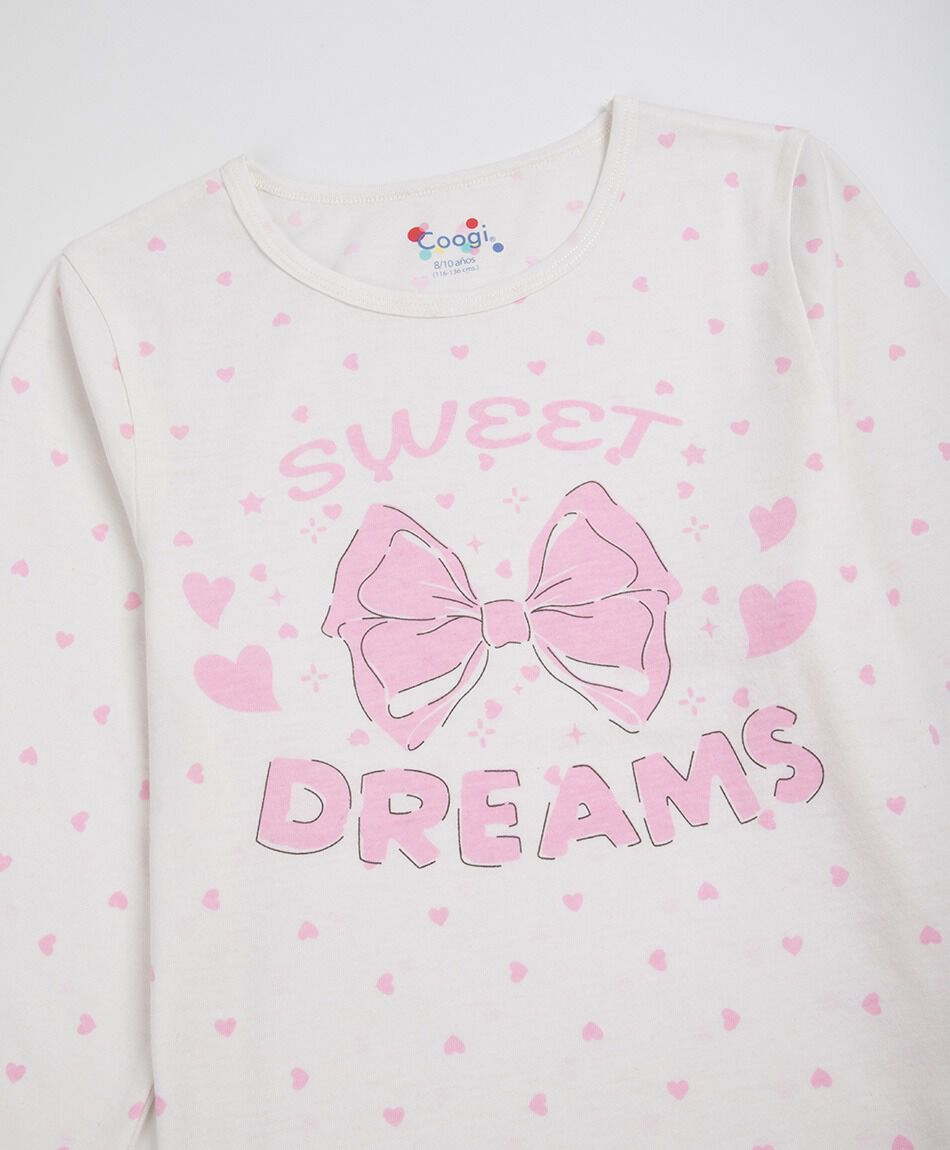 Pijama ni&ntilde;a sweet dreams