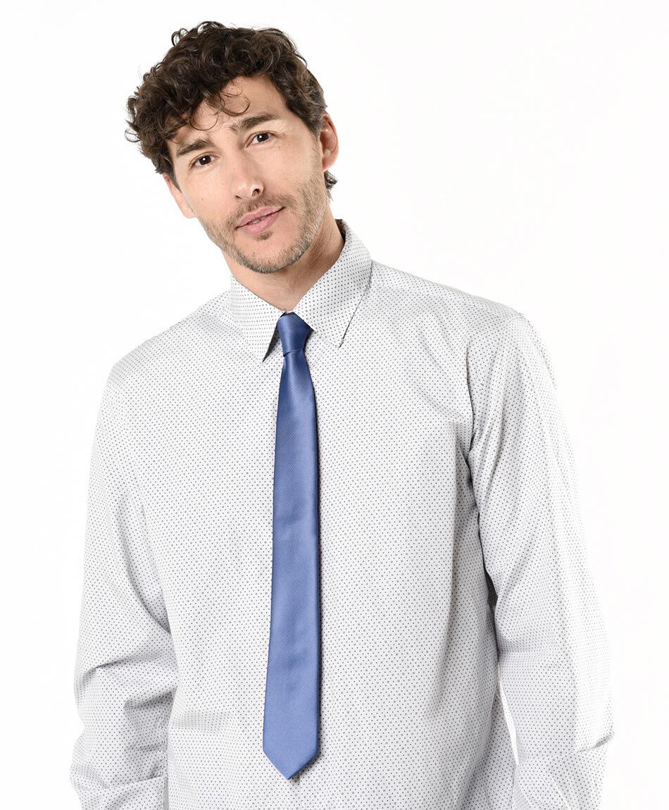 Corbata hombre azul claro