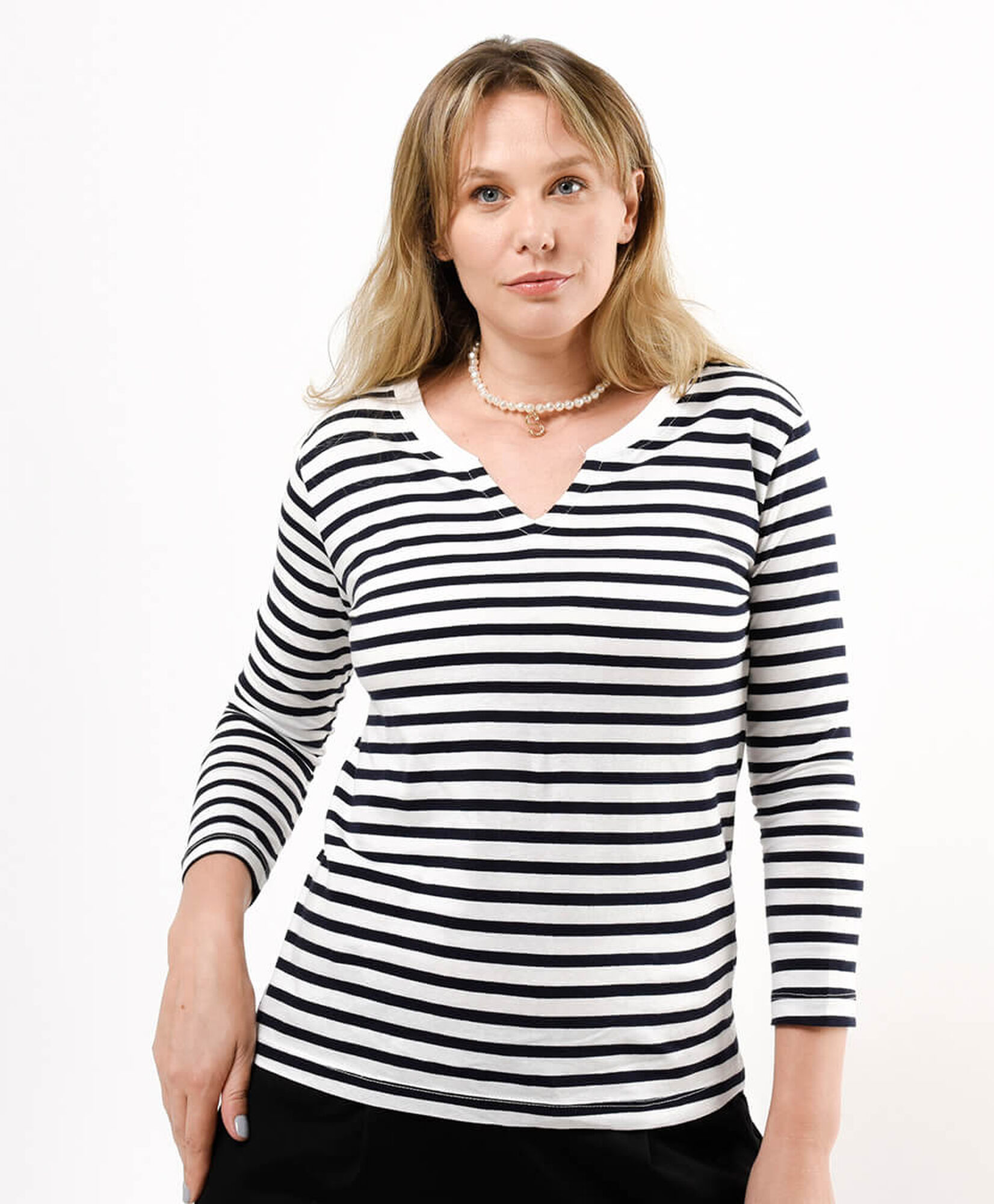 Polera mujer líneas Polera mujer líneas