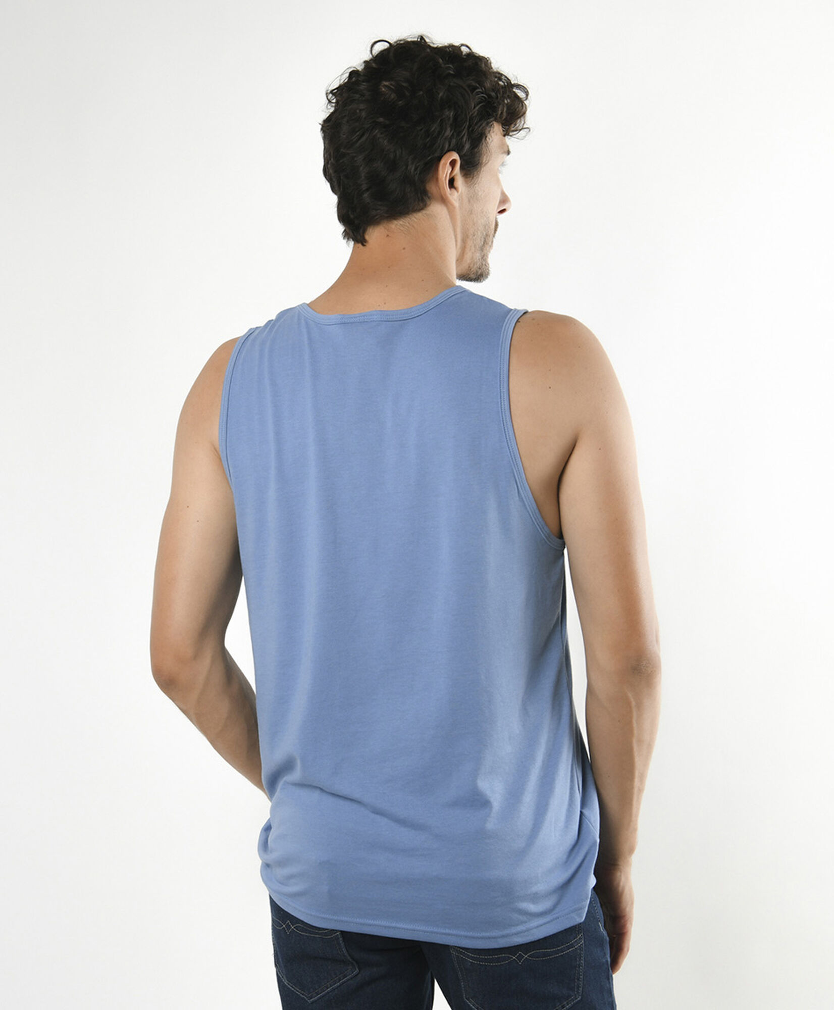 Polera hombre orange juice sin mangas Polera hombre orange juice sin mangas