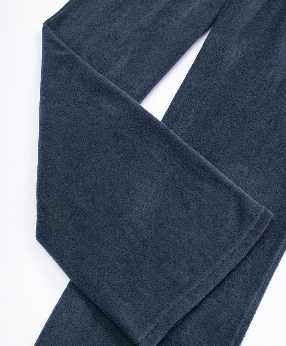 Pijama hombre polar l&iacute;neas azules