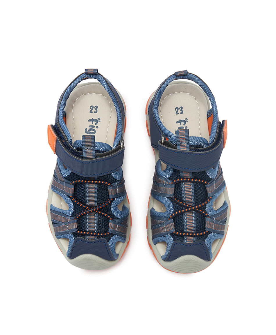 Sandalia infantil (20 a 25) outdoor bicolor