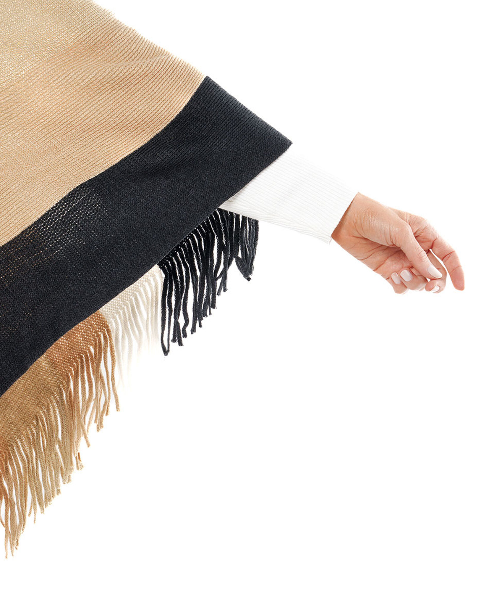 Poncho mujer rayas Poncho mujer rayas