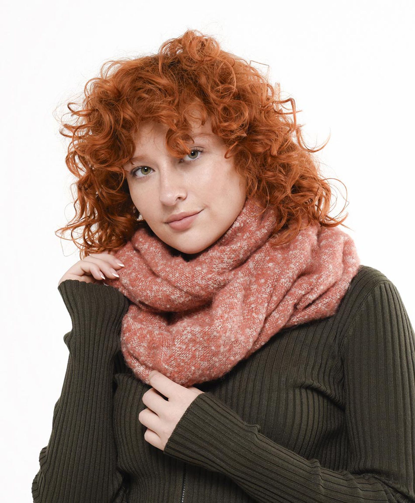 Bufanda mujer tipo cuello color Bufanda mujer tipo cuello color