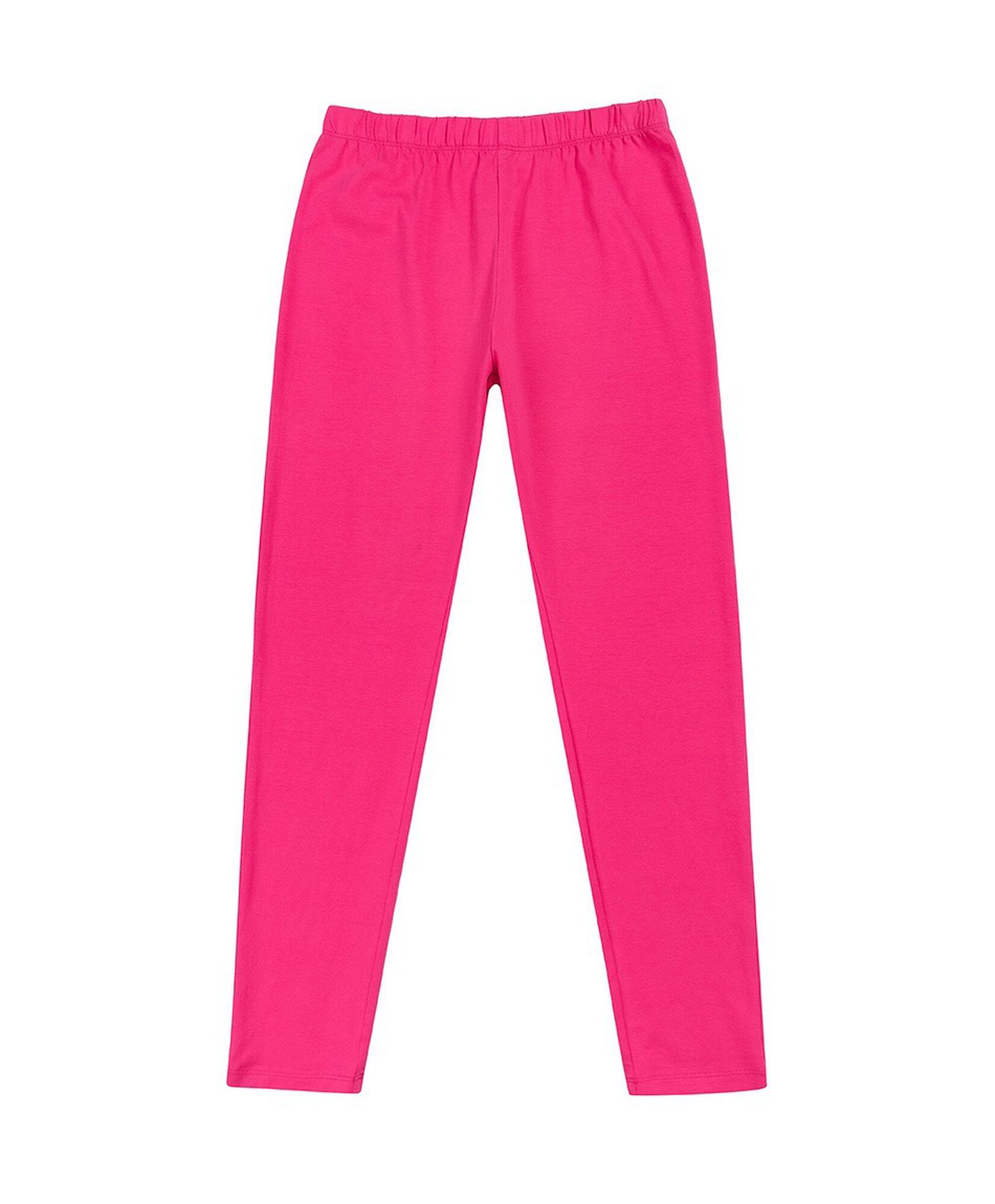 Pack 2 leggins niña hojas y fucsia Pack 2 leggins niña hojas y fucsia