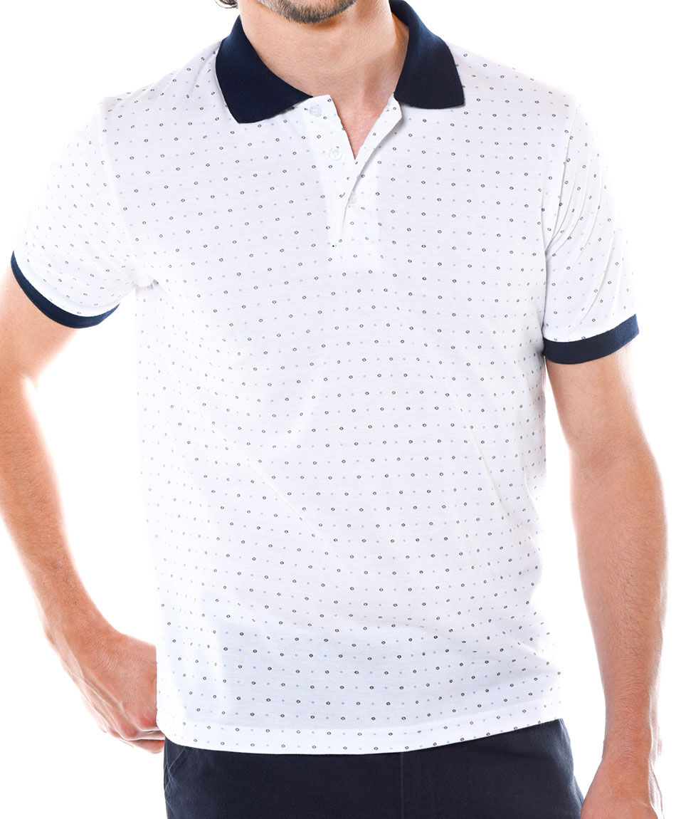 Polera cuello polo