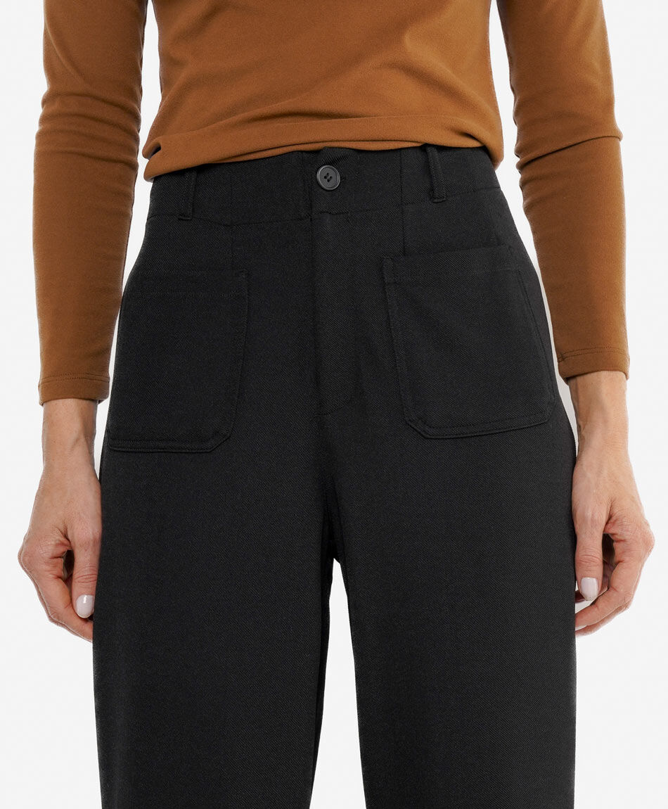 Pantal&oacute;n mujer pinzas bolsillos