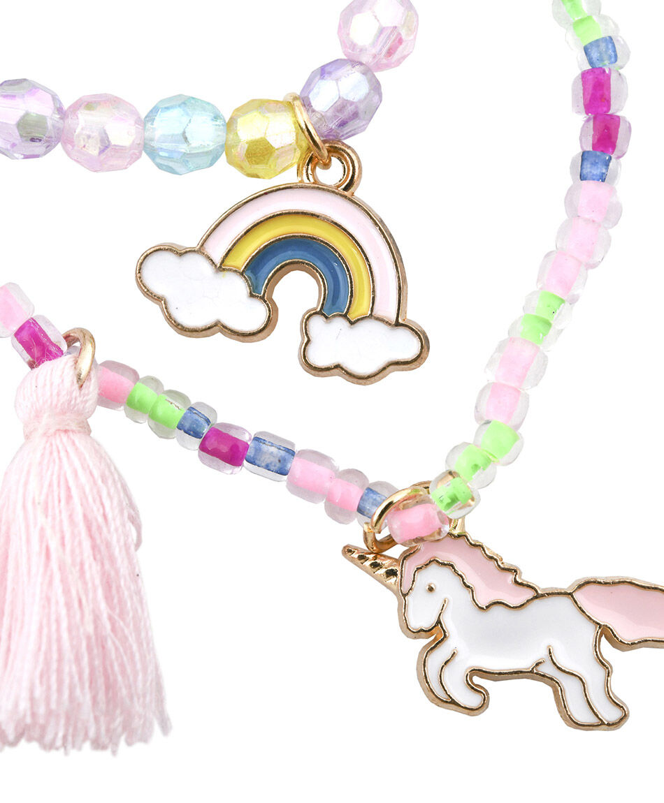 Set pulseras unicornio 2 piezas