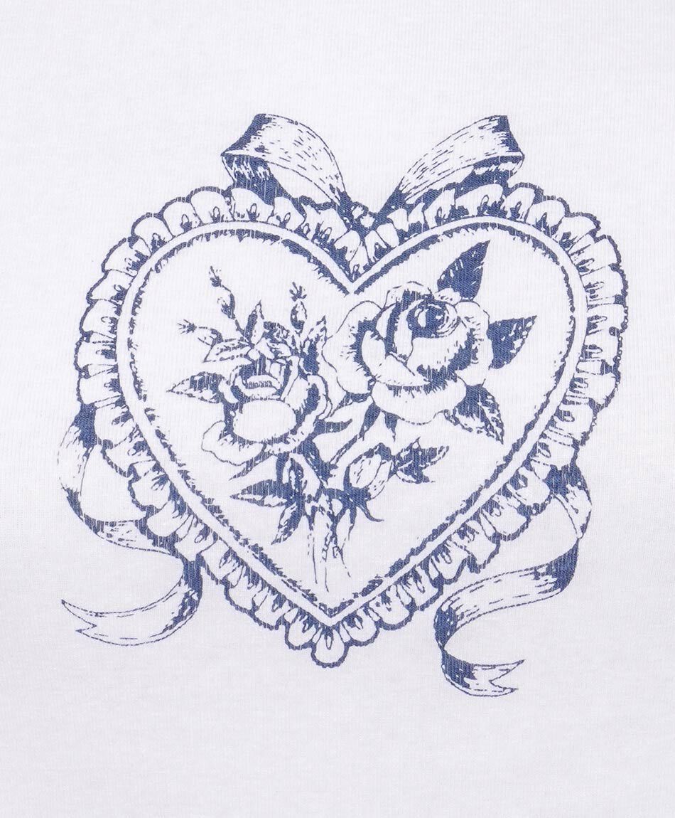 Polera mujer blue heart