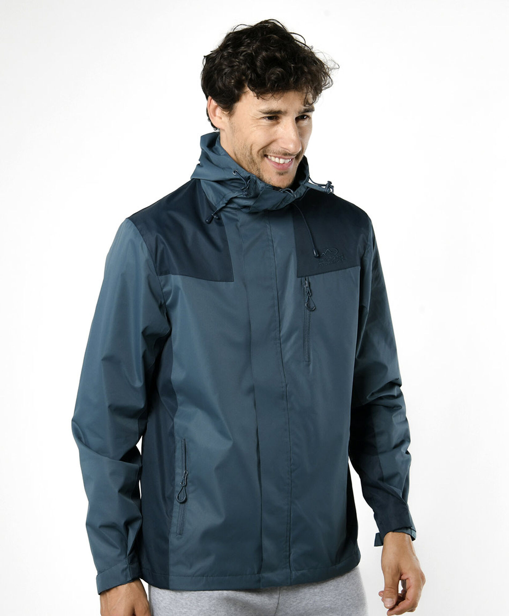 Chaqueta deportiva hombre contraste Chaqueta deportiva hombre contraste
