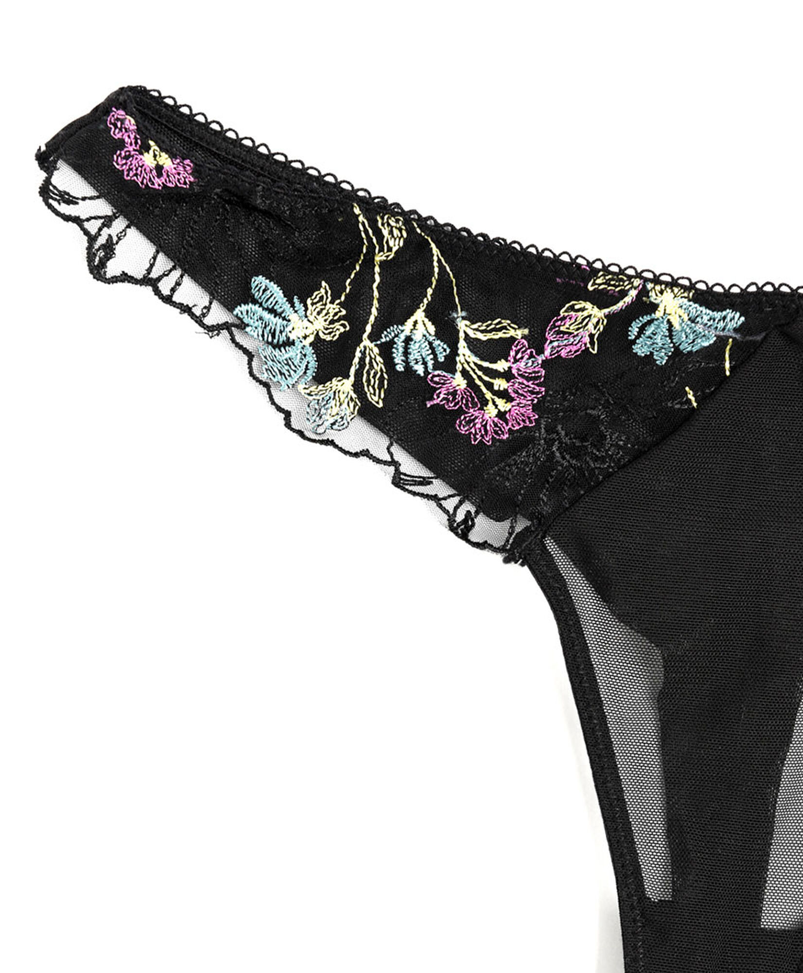 Colaless mujer flores bordadas Colaless mujer flores bordadas