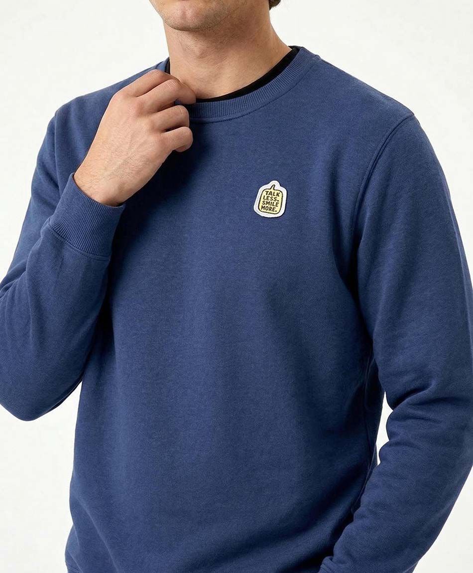 Poler&oacute;n hombre parche frase