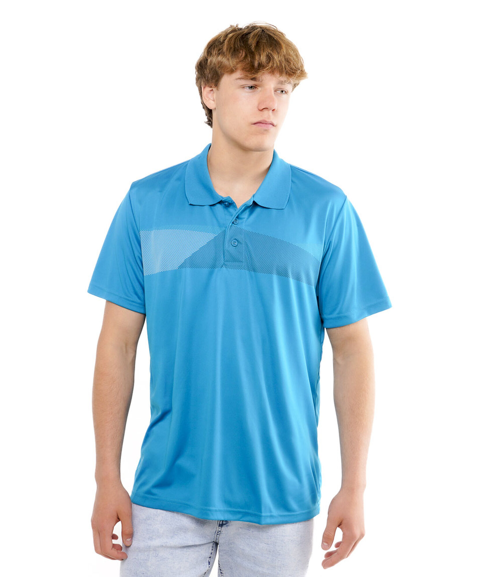 Polera hombre dry fit polo print Polera hombre dry fit polo print