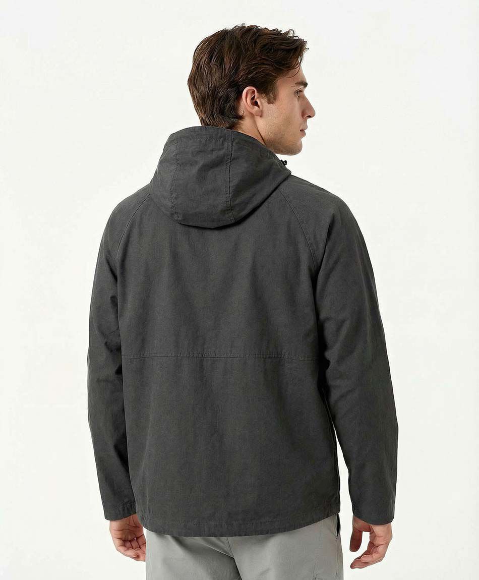 Chaqueta hombre outdoor gris oscuro