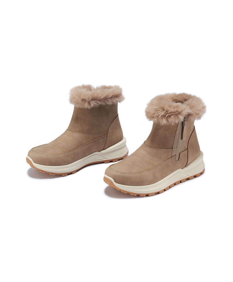 Bota mujer apache beige