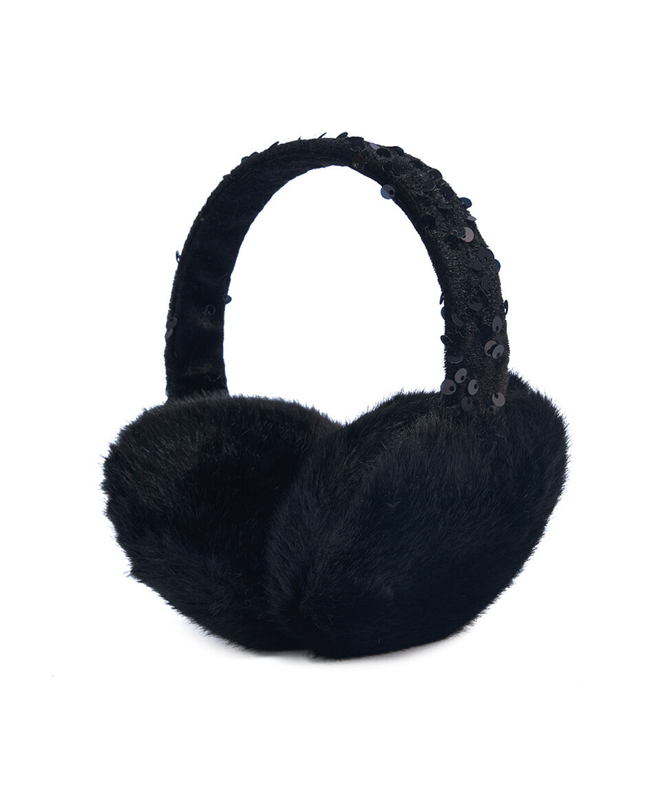 Orejera mujer sherpa negro