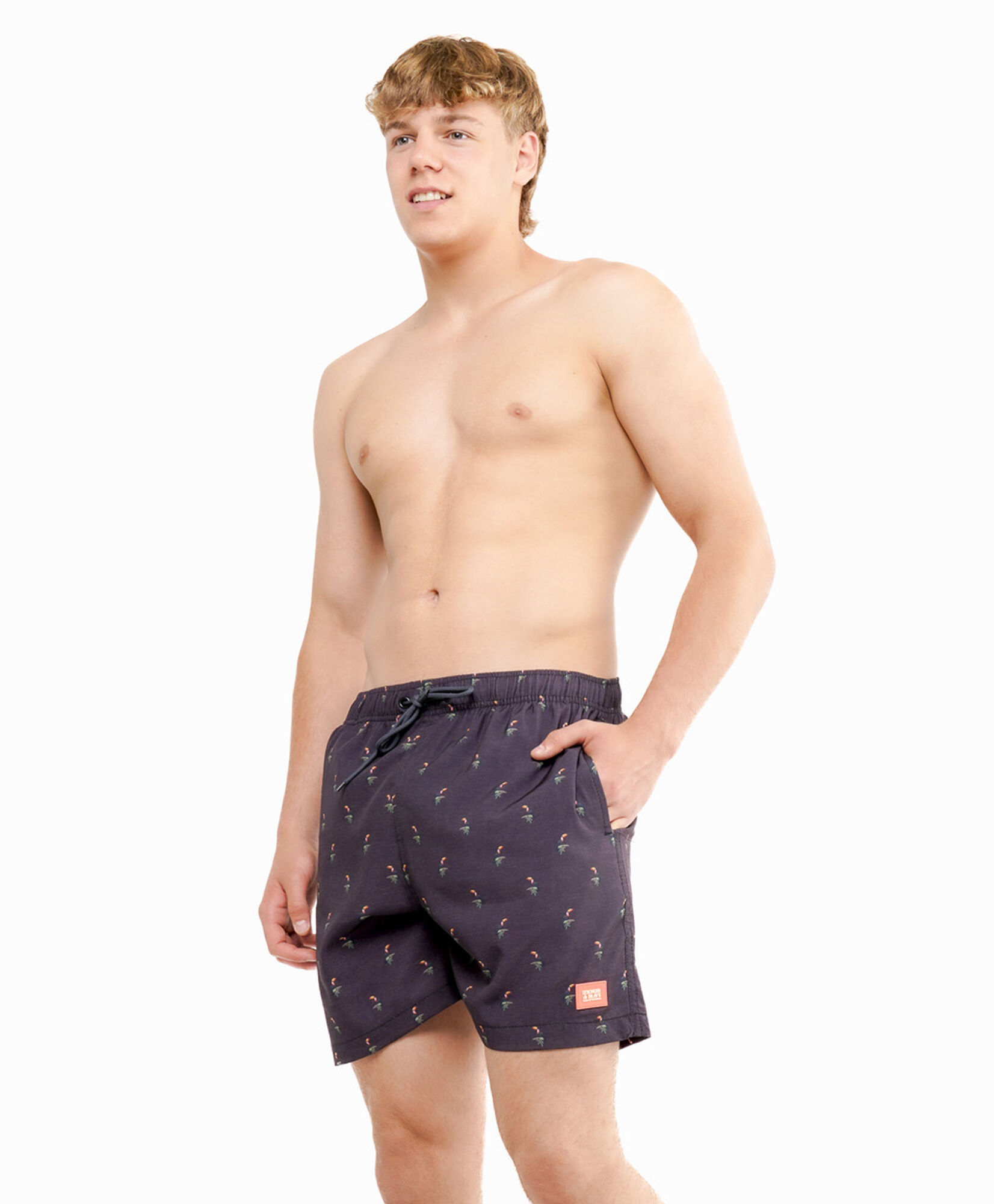 Short de baño hombre estampado Short de baño hombre estampado