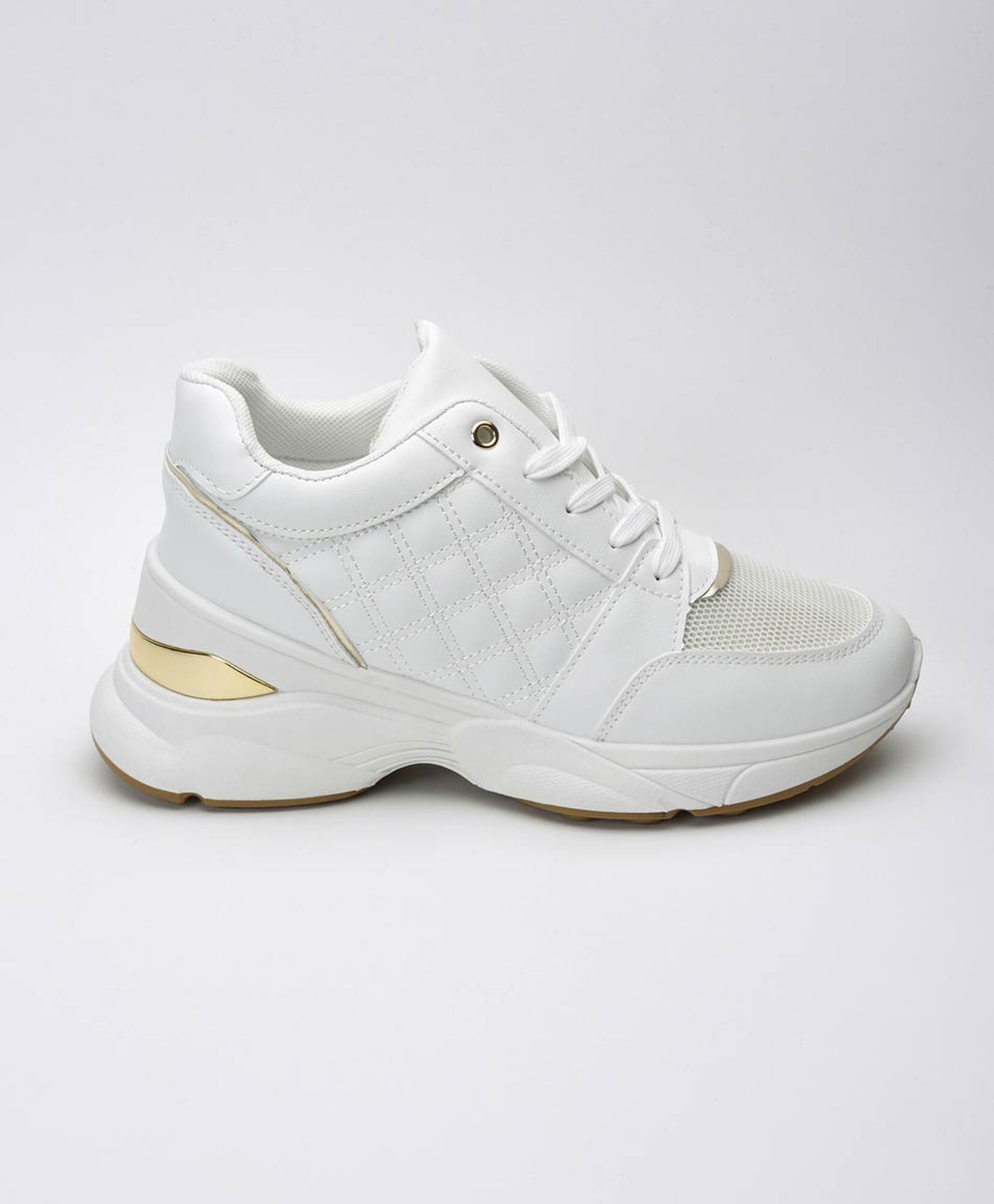 Zapatilla mujer costuras plataforma Zapatilla mujer costuras plataforma