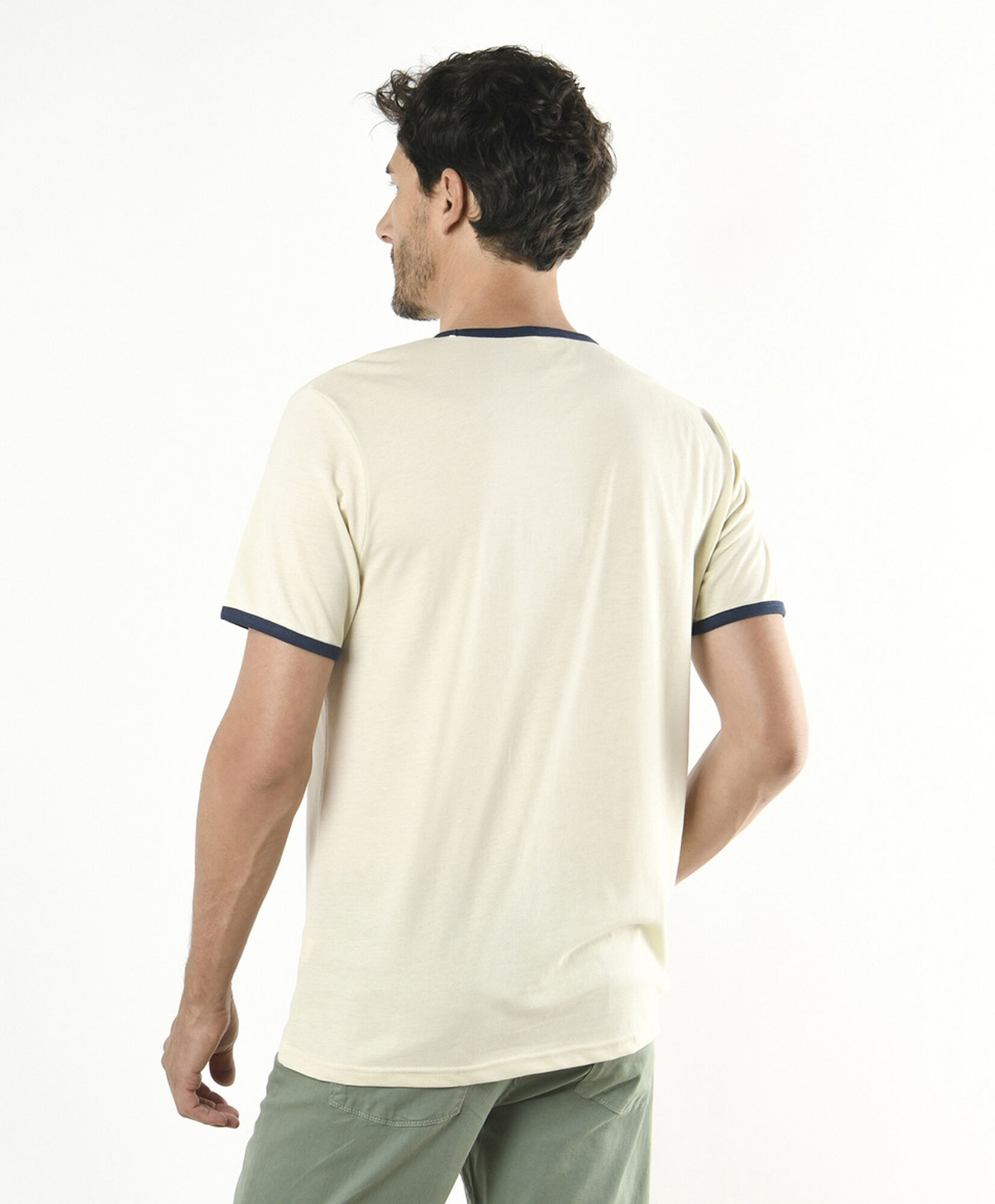 Polera hombre frase río Polera hombre frase río
