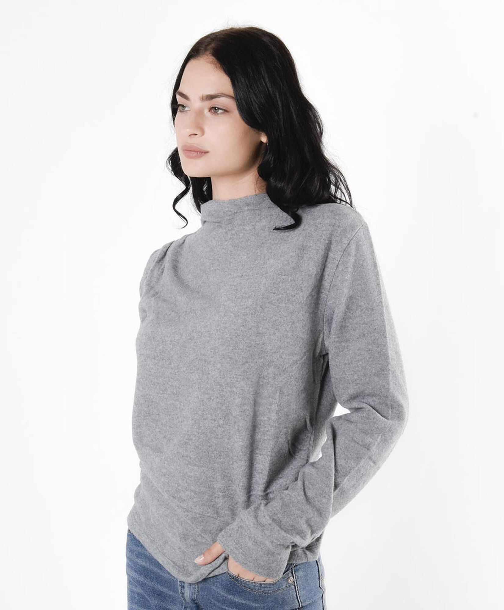 Polera mujer recogido lateral Polera mujer recogido lateral