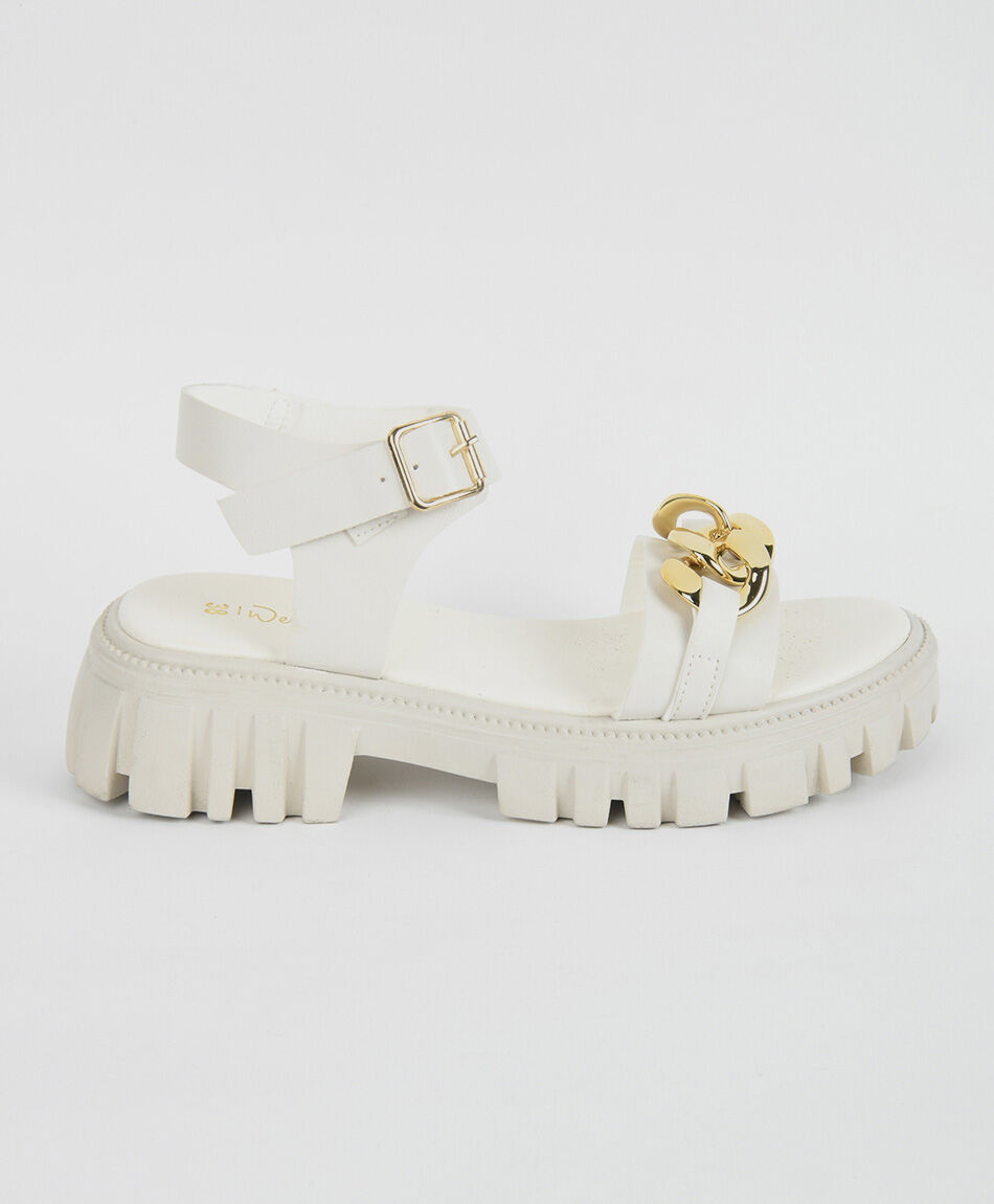 Sandalia mujer cadena