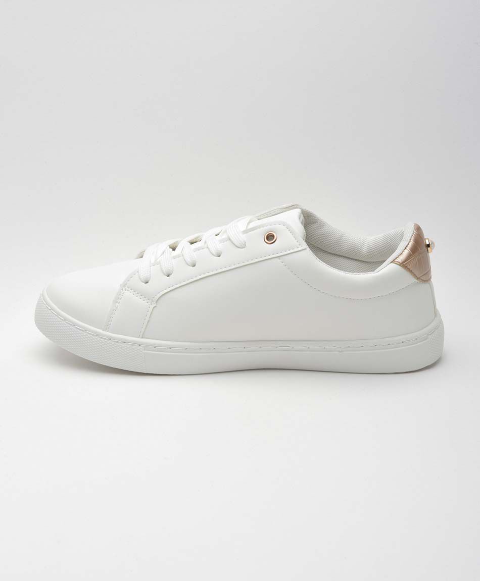 Zapatilla mujer escarcha lateral