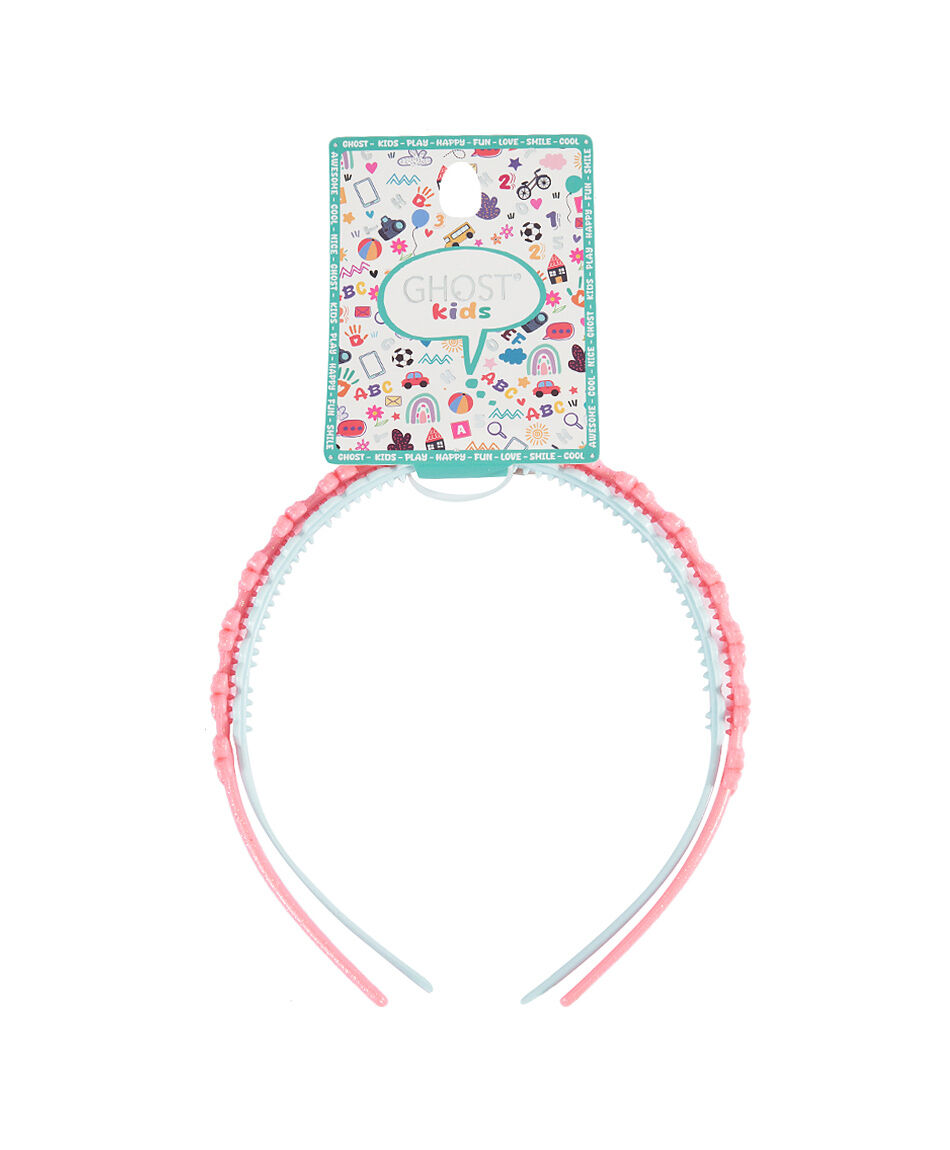 Pack 2 cintillo infantil brillos