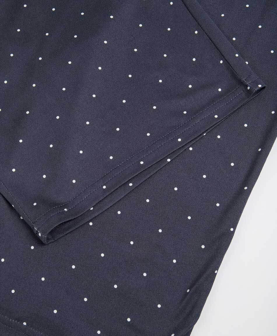 Pijama mujer capri lunares