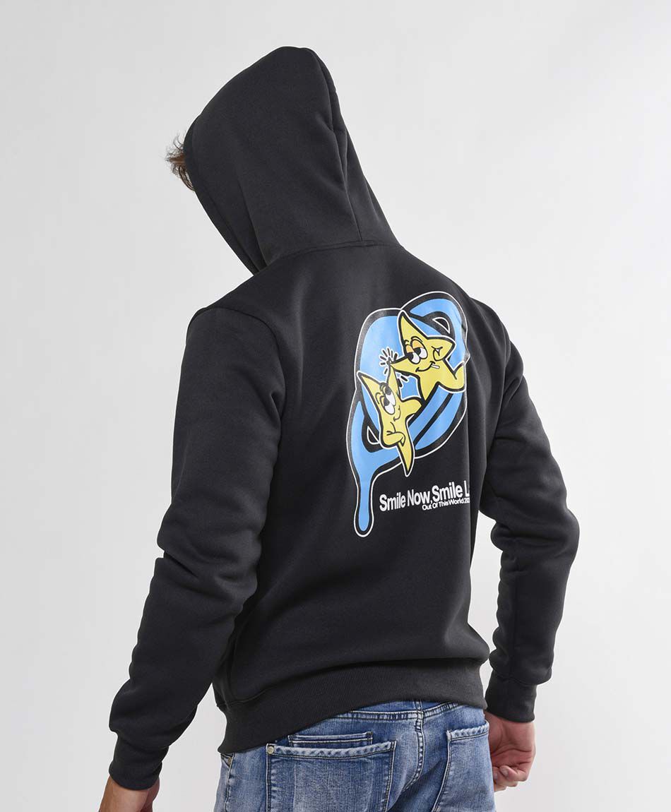 Poler&oacute;n hombre doble estampado