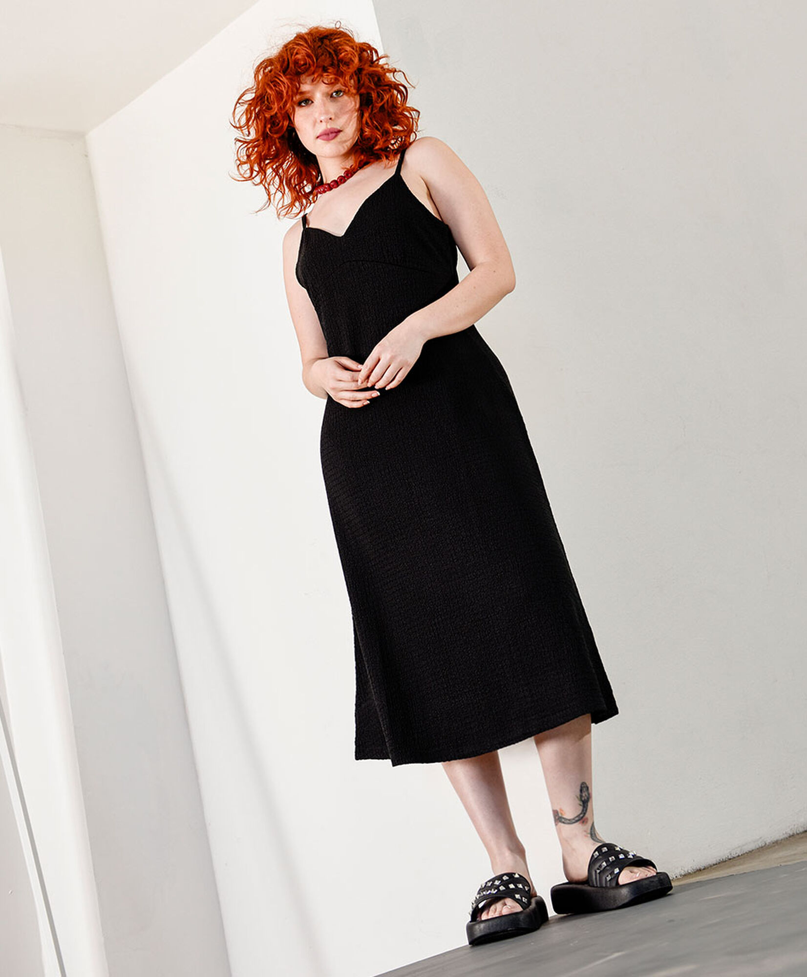 Vestido mujer texturizado Vestido mujer texturizado