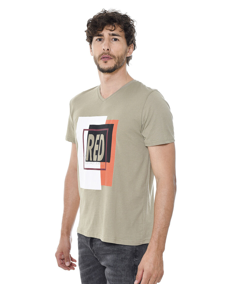 Polera estampada