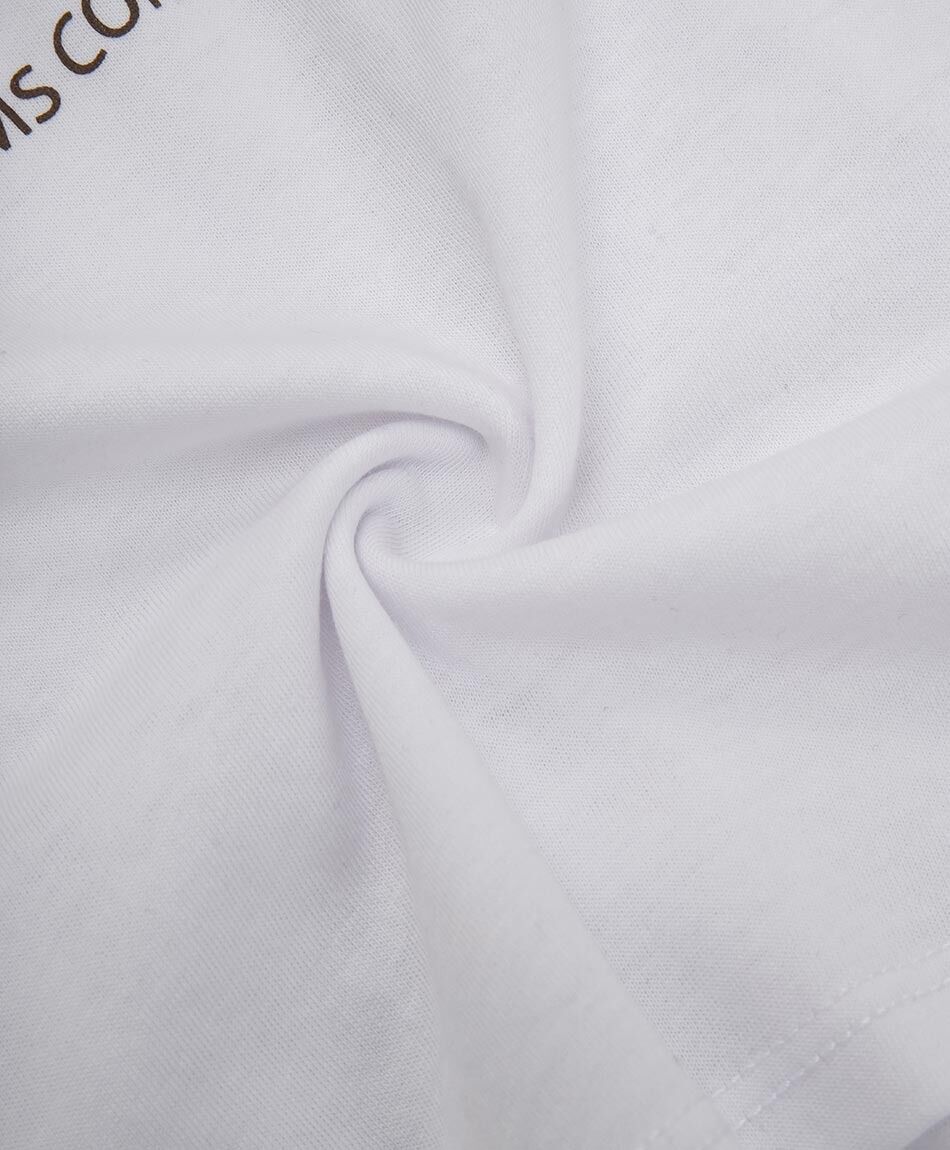 Polera deportiva mujer oversize white