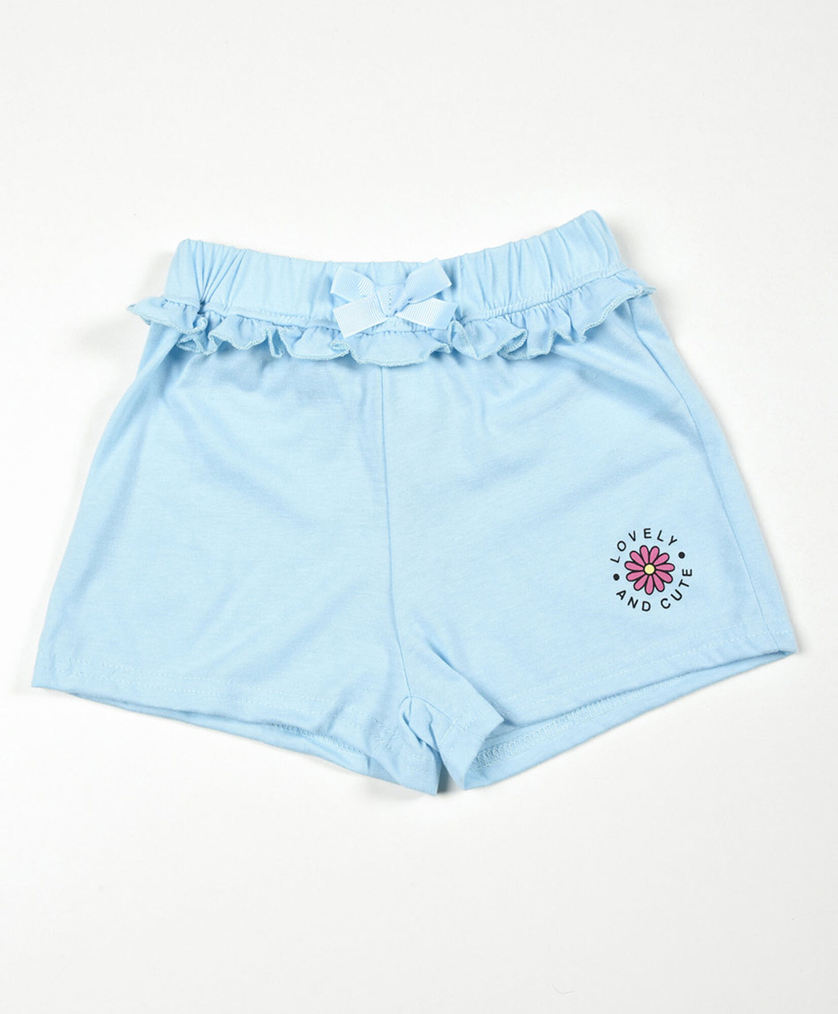 Short bebé vuelos celeste Short bebé vuelos celeste