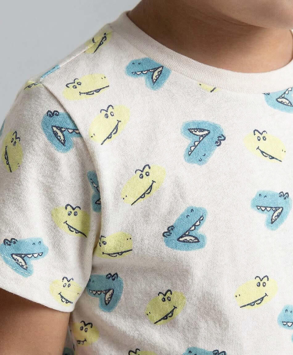 Polera beb&eacute; dino