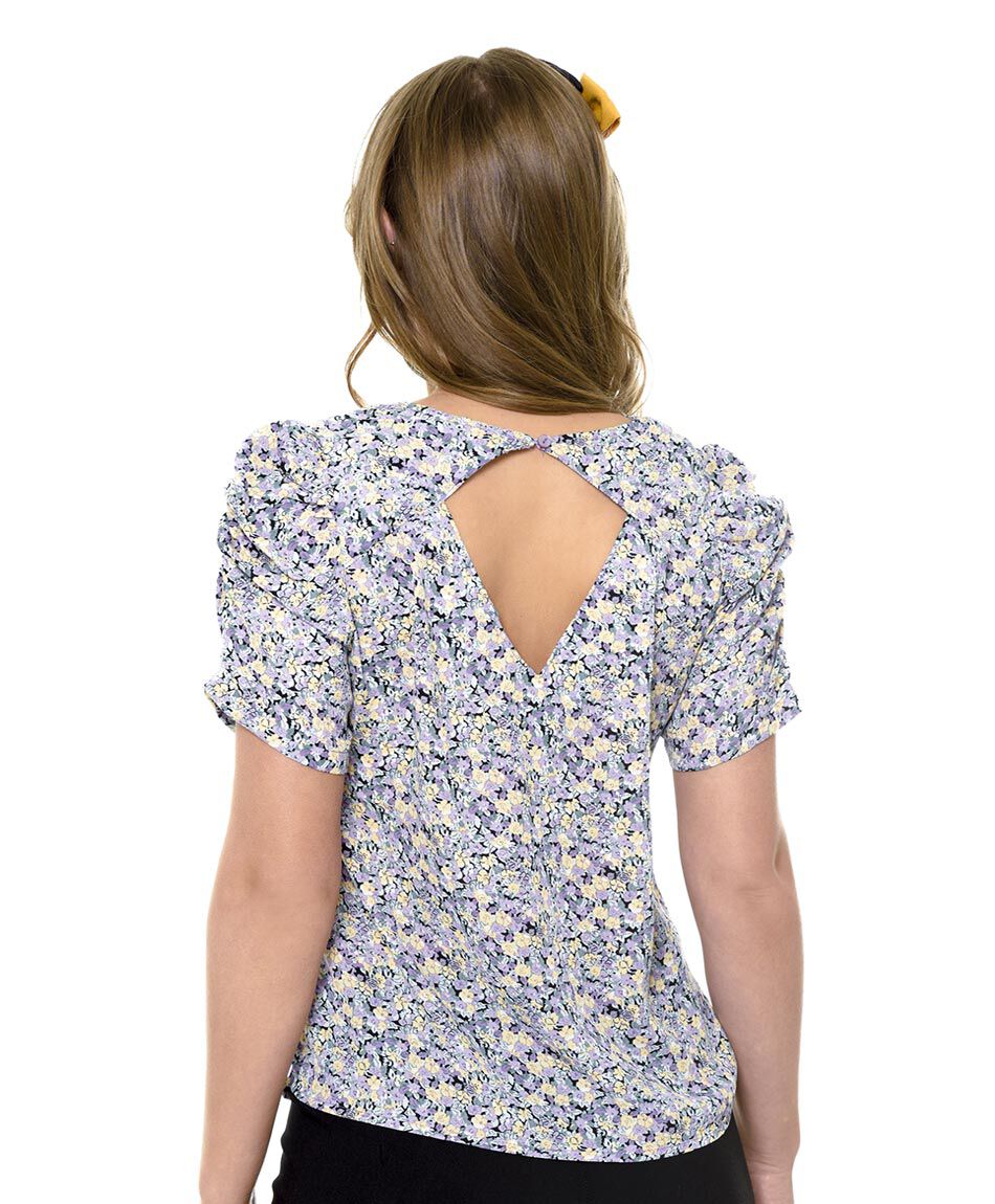 Blusa detalle espalda