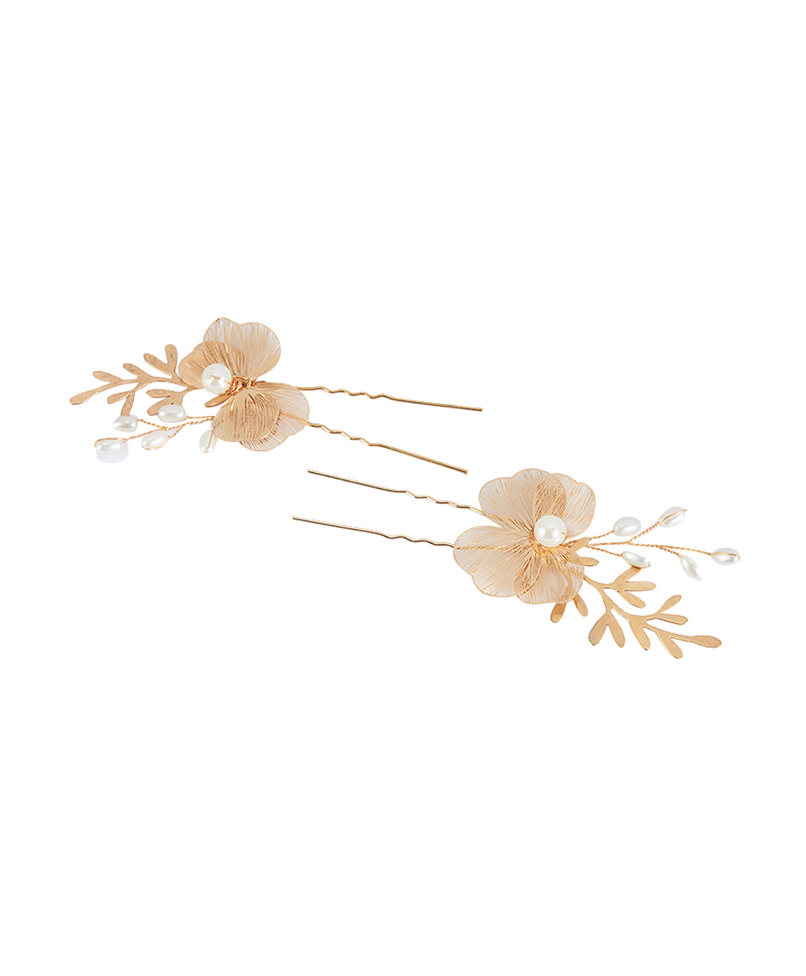Set 2 pinches mujer flor Set 2 pinches mujer flor