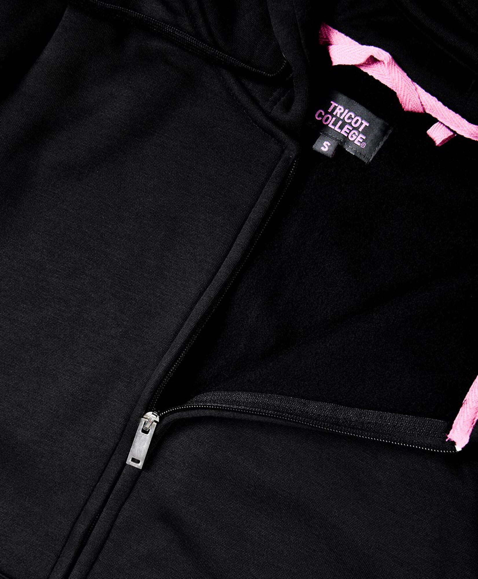Polerón escolar negro capucha Polerón escolar negro capucha